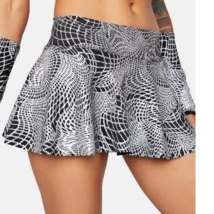 Reflective mini skirt DOLLSKILL